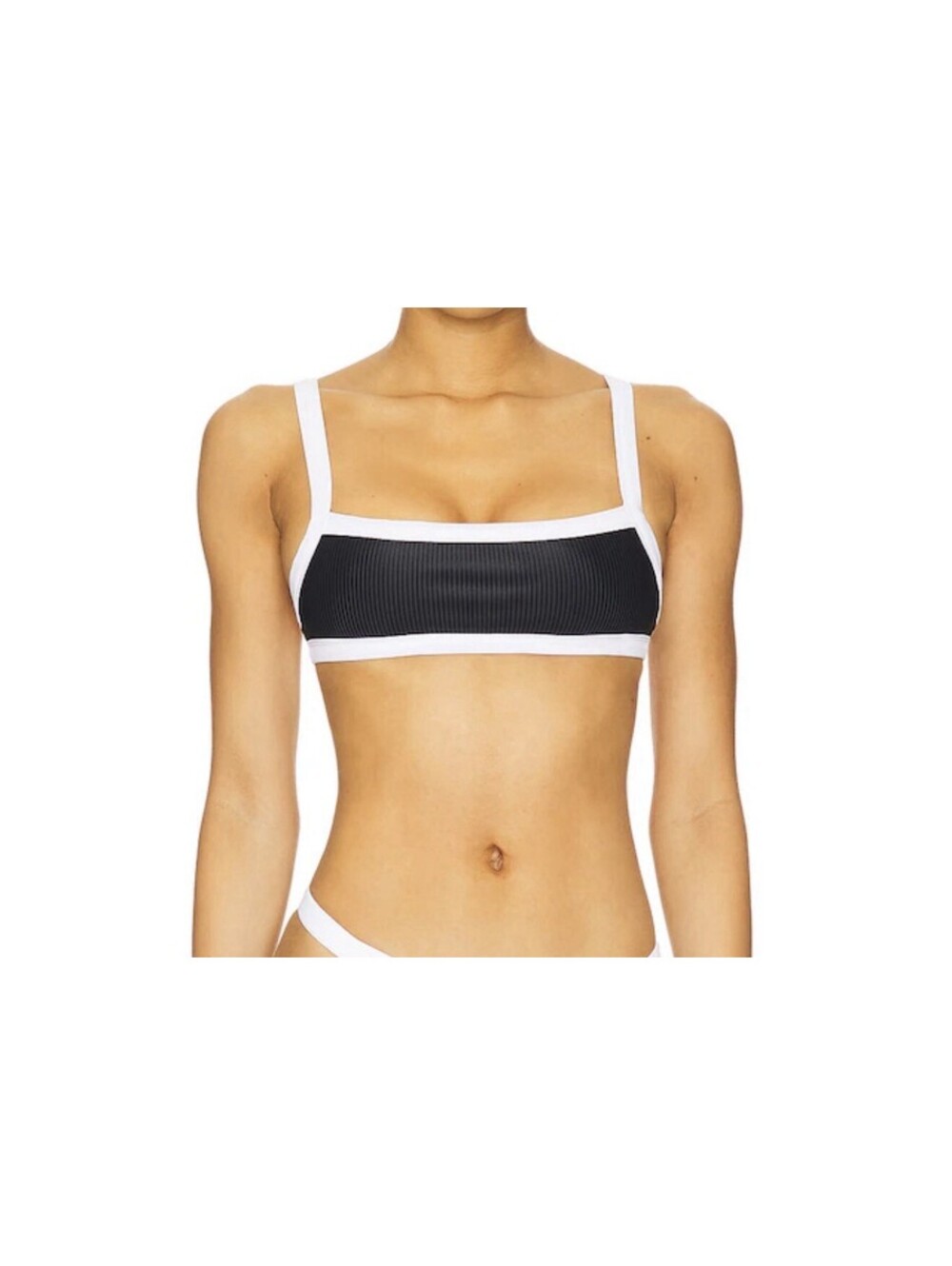 Lovers And Friends Nylah Top In Black And White (only Top) Msrp $88